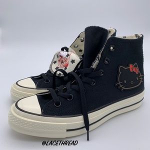 CONVERSE - HELLO KITTY HIGH TOP CHUCK SNEAKER SHOE